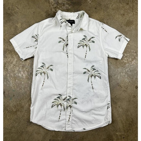 Pacsun Palm Tree Polo Shirt - Picture 1 of 6